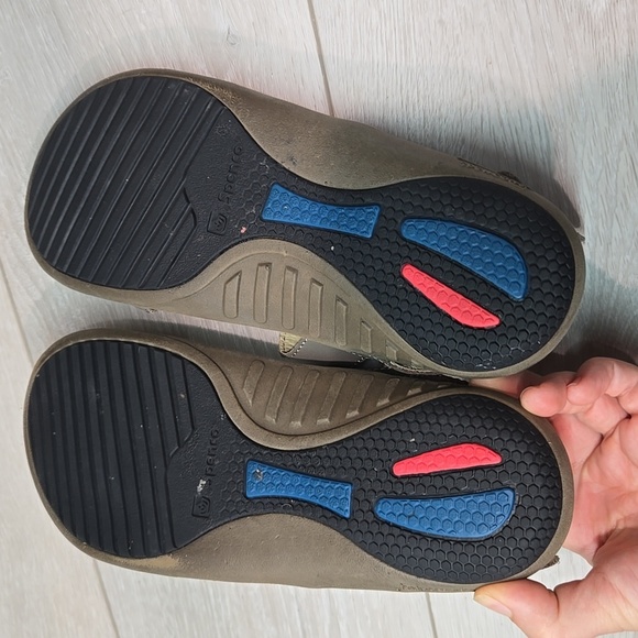 Spenco Women Leather Hook&Loop Sandals Flats Shoes Sz 7 - Picture 8 of 10